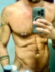 After shower